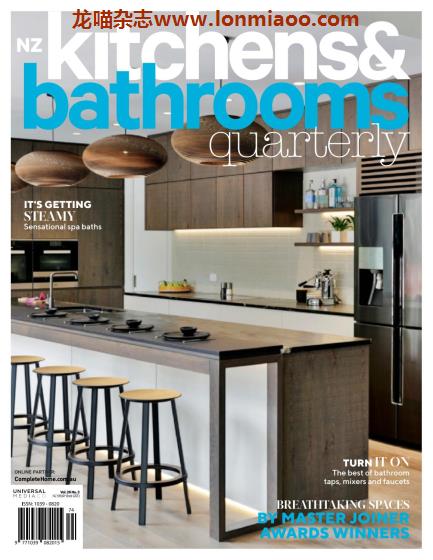 [新西兰版]NZ Kitchens & Bathrooms Quarterly 厨房和浴室PDF电子杂志 Issue 26.3